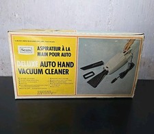 Aspirador de mão automático vintage Sears Deluxe plugue de carro 12V testado na caixa funciona comprar usado  Enviando para Brazil