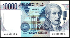 Banconota 10000 lire usato Banconota 10000 lire usato  Spinetoli