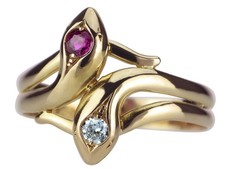 Jugendstil 585 gold gebraucht kaufen  Leipzig