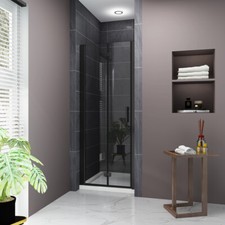 Elegant fold shower for sale  Walnut