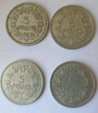 Pièces francs 1945 d'occasion  Craponne-sur-Arzon