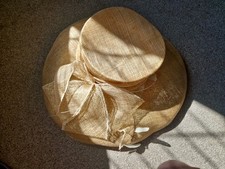 Gold wedding hat for sale  WARRINGTON