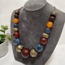 Multicolour chunky bead for sale  SHREWSBURY