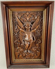Antique carved oak for sale  Benicia