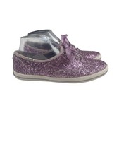 Glitter Kate Spade Keds WF60478 tamanho 7.5 brilho roxo nupcial comprar usado  Enviando para Brazil