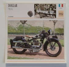 Fiche moto cartonnée d'occasion  Fleurey-sur-Ouche