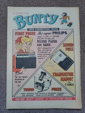 Bunty girl comic for sale  WHITSTABLE