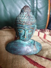 Heavy brass buddha for sale  SOUTH MOLTON