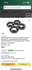 Wheel spacer set for sale  Elk Grove