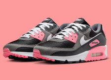 Tênis Nike Air Max 90 preto rosa branco masculino tamanho EUA 10.5 casual ✅ comprar usado  Enviando para Brazil