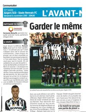 Programme football program d'occasion  Alençon