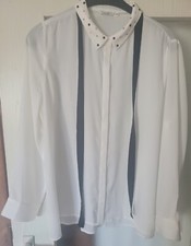 Elegant festliche damenbluse gebraucht kaufen  Hamburg