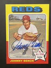 2024 Topps Heritage Johnny Bench Real One Auto #75RO-JB Reds HOF, usado comprar usado  Enviando para Brazil