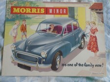 Morris minor brochure for sale  KINGS LANGLEY
