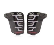Um par de lanternas traseiras LED fumê para Mitsubishi Triton MQ 2015-19 lanterna traseira comprar usado  Enviando para Brazil