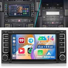 Do VW T5 Multivan Transporter DAB + Android 14 Radio samochodowe Carplay GPS Nawigacja RDS BT na sprzedaż  Wysyłka do Poland