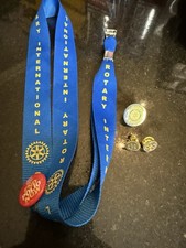 Rotary international lanyard for sale  South Gate