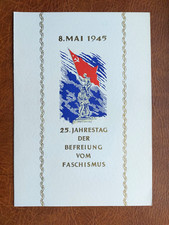 Gedenkblatt ddr jahrestag gebraucht kaufen  Köthen