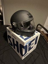 Shoei glamster black for sale  SHOREHAM-BY-SEA
