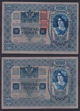 Banconota austria 1000 usato  Chieri