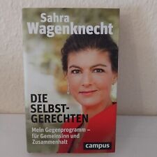 Sahra wagenknecht selbstgerech gebraucht kaufen  Neuenkirchen