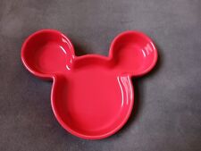 Usado, Disney Store pequeno prato vermelho cerâmica em forma de Mickey Mouse 4" em excelente estado usado comprar usado  Enviando para Brazil