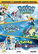 Pokemon triple movie for sale  ROSSENDALE