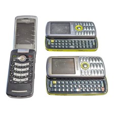Telefones de gravidade Blackberry Pearl Flip 8230 e 2 SAMSUNG SGH-T456 NÃO TESTADOS COMO ESTÃO comprar usado  Enviando para Brazil