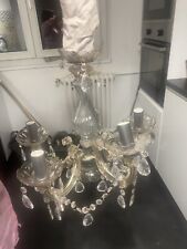 Lustre pampilles ampoules d'occasion  Paris XVII
