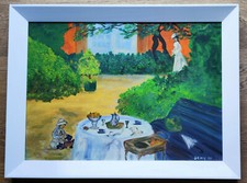 Quadro olio tela usato  Milano