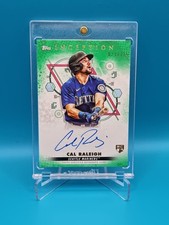 2022 Inception Cal Raleigh Auto #24/125 Green Rookie Stars Mariners RC comprar usado 2022 Inception Cal Raleigh Auto #24/125 Green Rookie Stars Mariners RC comprar usado  Enviando para Brazil