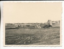 Oryginalne zdjęcie angielskie bombardowanie samolot lotnisko katania sycylia 1941 fe198 na sprzedaż  PL