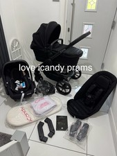 Icandy peach black for sale  STONE