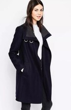 Asos wollmantel dunkelblau gebraucht kaufen  Deutschland