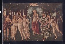 Cartolina pittore botticelli usato  Italia