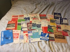 Football programmes 1950s for sale  NORWICH