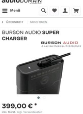 Burson audio super gebraucht kaufen  Neustadt