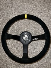 Sparco 345 steering for sale  COLCHESTER