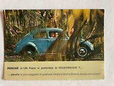 Cartolina volkswagen maggiolin usato  Trieste