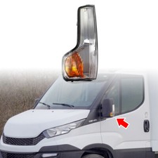 Espelho de porta asa lateral esquerda lâmpada de seta shell para Iveco Daily MK3 2014-2024, usado comprar usado  Enviando para Brazil