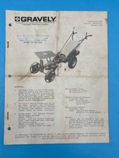 Gravely 22161 rotary for sale  Clarence