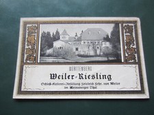 Altes weinetikett weiler gebraucht kaufen  Deutschland