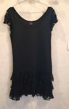 Robe noire dentelles d'occasion  Bourg-de-Thizy