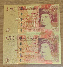 gold banknote for sale  NORWICH