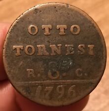 Moneta tornesi 1796 usato  Olbia