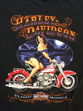 CAMISETA HARLEY DAVIDSON MOTO ADULTO XL PIKES PICO COLORADO FORJADA EM FERRO comprar usado  Enviando para Brazil