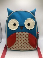 Mini mochila Skip Hop coruja pré-escolar infantil 9” com zíper almoço escolar pré-K comprar usado  Enviando para Brazil
