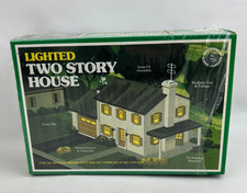 Kit Bachmann iluminado casa de dois andares escala Ho modelo plástico construção 49-2571 comprar usado Kit Bachmann iluminado casa de dois andares escala Ho modelo plástico construção 49-2571 comprar usado  Enviando para Brazil