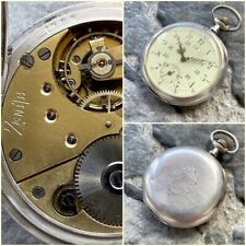 ✩ Antigo ZENITH [prata 0,800] antigo relógio de bolso Ancre 15 joias espiral Breguet comprar usado  Enviando para Brazil