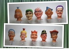 10x alte gummiköpfe gebraucht kaufen  Rothenburg